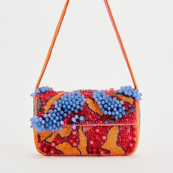 BEADED SHOULDER BAG - Picture 5 of 5
